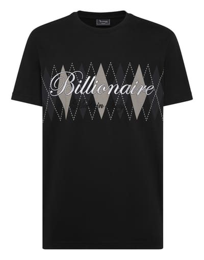 Embroidered T-Shirt Round Neck Ss