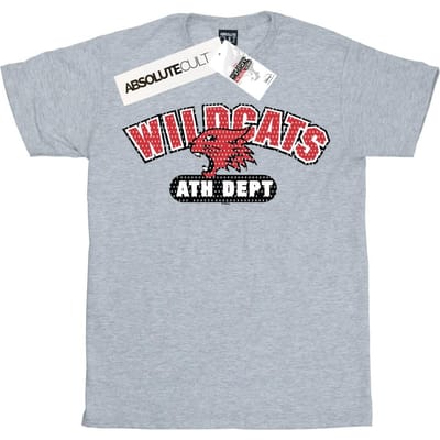 Disney Heren High School Musical The Musical Wildcats Athletic T-shirt (Sportgrijs)