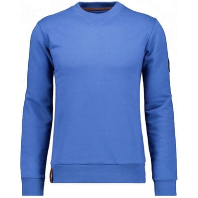 Ragman Trui Sweat Round Neck Royal Blue / male