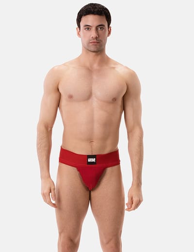 Barcode Berlin Sergey Jockstrap Red - MAAT S - Heren Ondergoed - Jockstrap voor Man - Mannen Jock