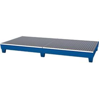 Lekbak WG 28, voor 8 x 200 l vaten, gelakt