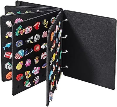 180 Slots Oorbellen, Kettingen en Ringen Opbergzak - Draagbare Organizer voor Reizen en Display van Sieraden (Zwart)