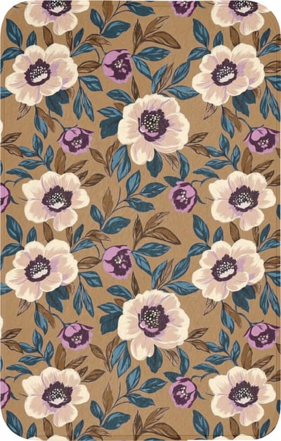 WC mat 50x80 cm - Antislip - Floraal - Stilleven - Kleurrijk - Toiletmat - Vloermat - Douchemat - Toilet tapijt - Toiletmatten