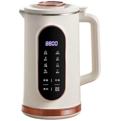 1500ml Sojamelk Machine Elektrische Juicer Blender Mixer Sojabonenmelk Maker Wandbrekende Machine 10-blads Mes Ontbijtmachine EU