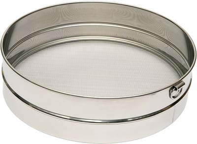 BrandNewCake Meelzeef RVS Ø26cm