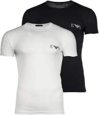 Emporio Armani T-shirt BOLD MONOGRAM Set van 2