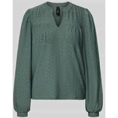 Regular fit tuniek met ajourwerk model 'SANDRA'