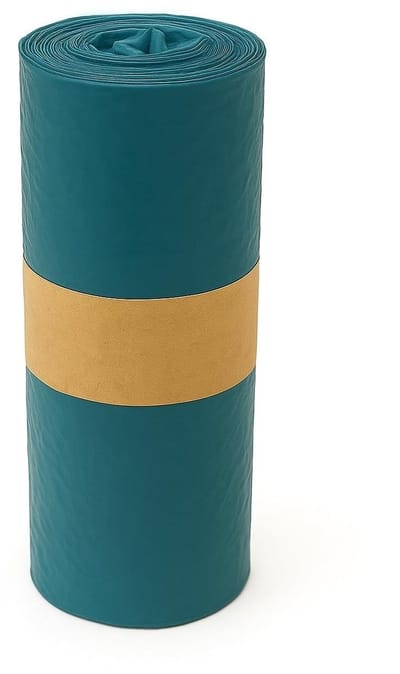 Dailygoods- Vuilniszakken 240 liter extra sterk - XXL zware vuilniszakken - Scheurvaste afvalzakken - Blauw - 10 stuks - Hoogwaardige gerecyclede folie