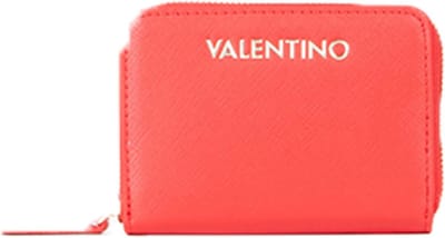 VALENTINO Portemonnee Zero Re Zip Around Wallet Rosso Rood