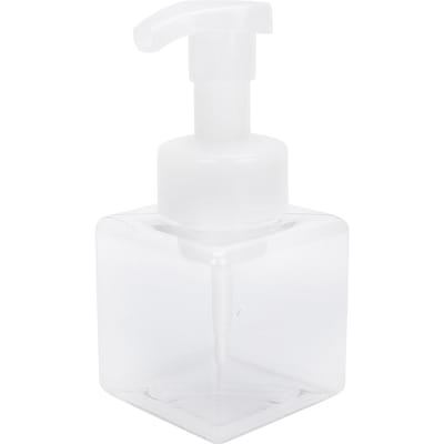 250ml Schuimende Zeepdispenser Navulbare Pompfles voor Badkamer Vloeibare Zeep Shampoo Body Wash white