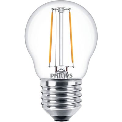 Philips - Corepro LEDluster E27 Kogel Filament Helder 2W 250lm - 827 Zeer Warm Wit | Vervangt 25W