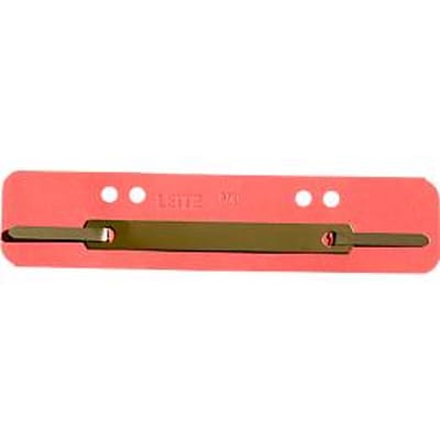 LEITZ® hechtstroken, karton, A4, 25 stuks, rood