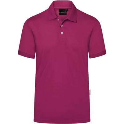 Karlowsky Heren Modern-Flair Werkpoloshirt (Fuchsia)