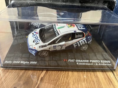 Altaya - Fiat Grande Punto S2000 - P.Andreucci - A.Andreussi - Rally 1000 Miglia 2006 1:43