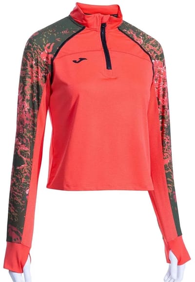 Joma Explorer Iii Sweatshirt Met Halve Rits Rood M Vrouw