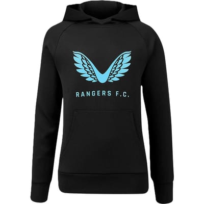 Castore Rangers FC-hoodie voor heren (Zwart)