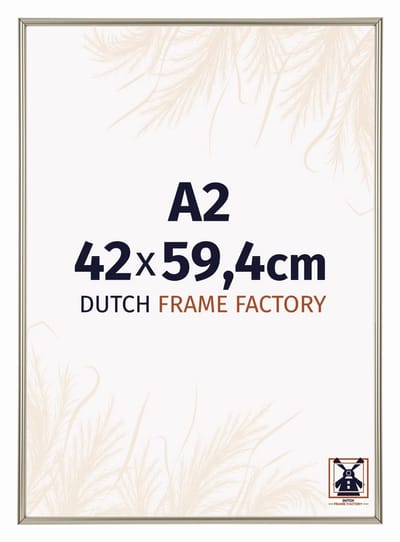 Fotolijst A2 42x59,4 cm - Kunststof - Champagne - Angers