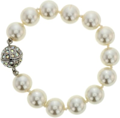 Behave - parelarmband met magneetsluiting - tijdloze elegantie avondlook