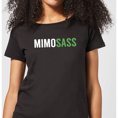 Mimsass Women's T-Shirt - Black - 3XL