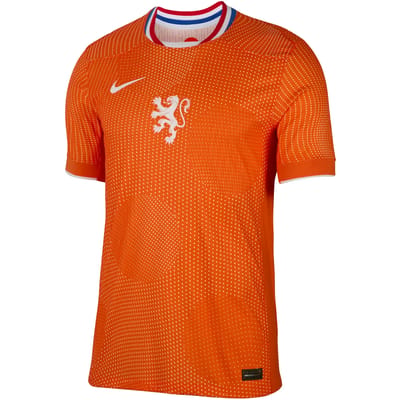 Nike Nederland OranjeLeeuwinnen WK Thuisshirt Authentic 2025-2027 - Voetbalshirt - Safety Orange/White / Oranje Wit - Dri-FIT ADV - Wedstrijdshirt - Maat XXL