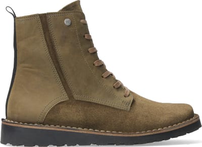 Wolky Veterschoenen Wagga Wagga donker taupe suede