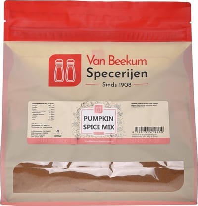 Van Beekum Specerijen - Pumpkin Spice Mix - 1 KG (hersluitbare stazak)