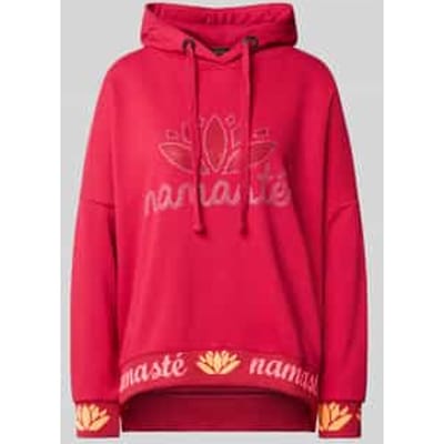 oversized hoodie van pure katoen model 'Namasté'
