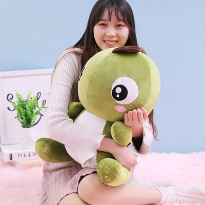 28-56cm Schattige Grote Ogen Dinosaurus Pluche Pop Zacht Knuffeldier Speelgoed voor Kinderen Kerstcadeau 35cm