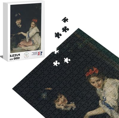 Klassieke Puzzel - Legpuzzel Schilderij - Ontspanning Thuis - Gedrukt in Frankrijk - 68 x 48 cm - Multicolor
