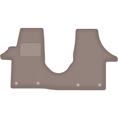 Beige voormatten voor: Volkswagen Transporter T5 bestelwagen (2003-2015)