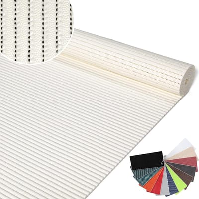 Badmat Schuimmat - Badloper Douchemat - Veiligheid in Badkamer - Antislip Waterafstotend - 500x130 cm - Wit
