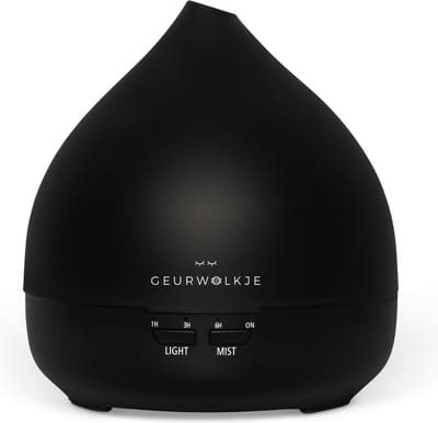 Geurwolkje Unity 2.0 Aroma Diffuser – Ultrasone Geurverspreider – Mat Zwart