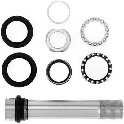 Shimano Front Axis M8000 Tubeless F15 29 Naafas Zwart