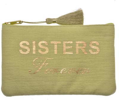 Clayre & Eef Toilettas Dames 17x11 cm Groen Synthetisch