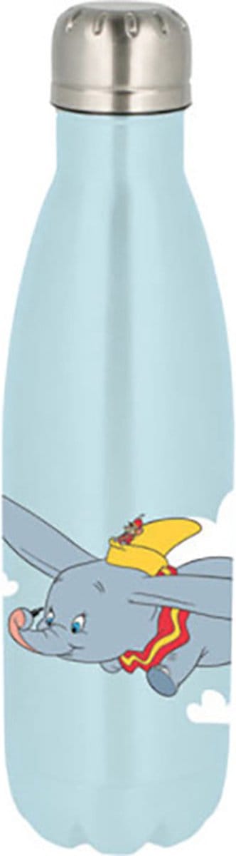 Disney's Classics Dumbo drinkfles – Roestvrij staal – 780 ml – Sluit goed af – Drinkfles voor kinderen – BPA-vrij – Lichtgroen