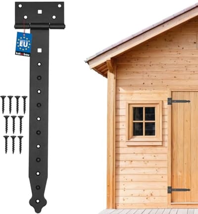 Kruisscharnier zwart 350 mm - veelzijdige en duurzame oplossing