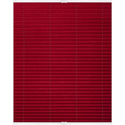 Lichtblick plisségordijn Klemmfix (Rood, 50 x 130 cm)