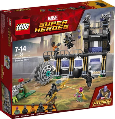 LEGO Marvel Super Heroes Corvus Glaive thresheraanval 76103