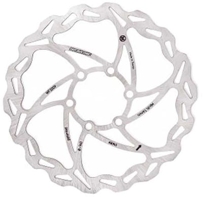Leonardi Racing Wave Fix Remschijf Zilver 140 mm