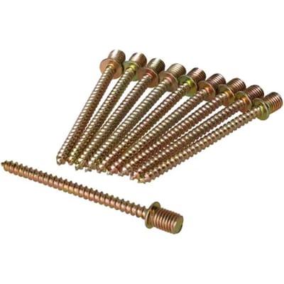 Sanivesk Metaalschroef Staal Verzonken Kop - M7x70mm - 10 Stuks