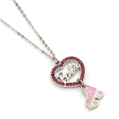 Hanger en halsketting voor dames The Carat Shop Barbie Crystal Heart and Roller Skate