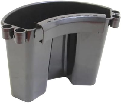 Opbergemmer Auto Wasemmer - Schoonmaak Organizer - Auto poetsen - Externe Haken - 28 x 20 x 14 cm - Zwart