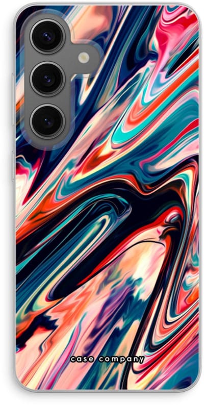 Case Company® - Hoesje geschikt voor Samsung Galaxy S24 hoesje - Quantum Being - Soft Cover Telefoonhoesje - Bescherming aan alle Kanten en Schermrand