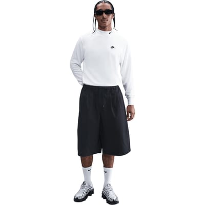 Nike Club Oversized Shorts, zwart