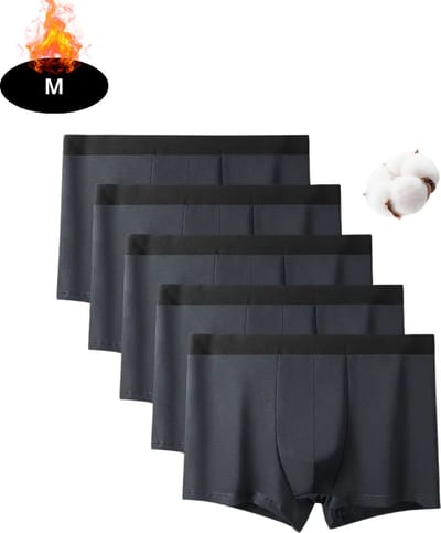 Nivard Onderbroeken Heren - Boxershort - Ondergoed - Boxer - Underwear - Mannen - 5 Pack - Grijs - M