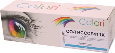 Colori huismerk toner geschikt voor HP 411X CF411X cyan voor HP Color Laserjet Pro MFP M377 M377dw M452 Series M452dn M452dw M452nw MFP M477 M477fdn M477fdw M477fnw 411A CF411A