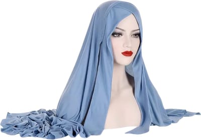 Bovista Hoofddoek - Hijab - Dames - Abaya - Sjaal - Islamitische Kleding - Moslim Kleding - Alhamdulillah - Paars