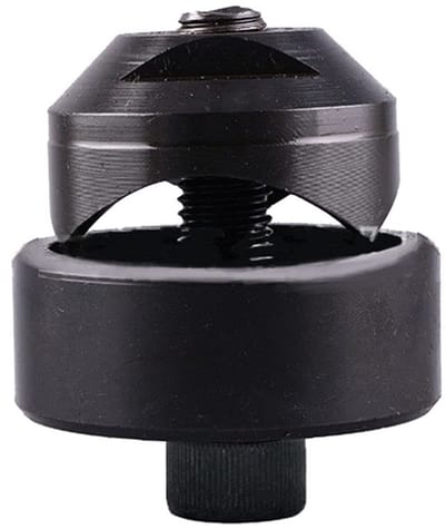 Dailygoods- Plaatperforator 50 mm - Roestvrijstalen Platen - Gelijkmatige Belasting - Braamvrij Gat - Diverse Diameters - Nauwkeurig Ontwerp - Metaalperforator