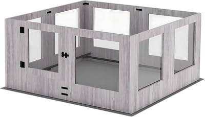 Gehard Glas Hond Puppy Box - Voor Huisdieren - Puppyren - Hondenren - Whelping Pen