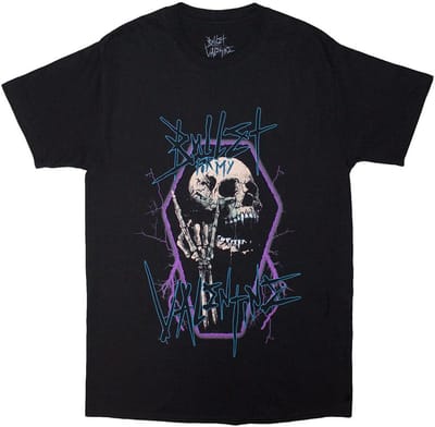 Bullet For My Valentine - Thrash Skull Heren T-shirt - S - Zwart